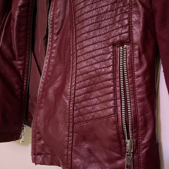 Garnet Leather Jacket Small - Picture 3 of 5